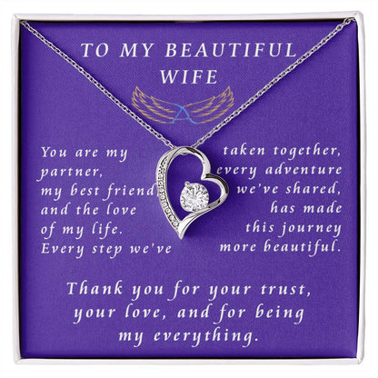 From Husband to Wife Forever Love Necklace