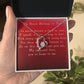 Mother's Day Forever Love Necklace from Boyfriend to Girlfriend