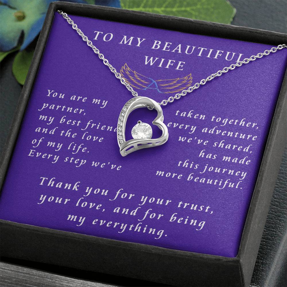 From Husband to Wife Forever Love Necklace