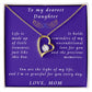 From Mother to Daughter Forever Love Necklace Gift from Mother to Daughter