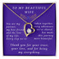 From Husband to Wife Forever Love Necklace