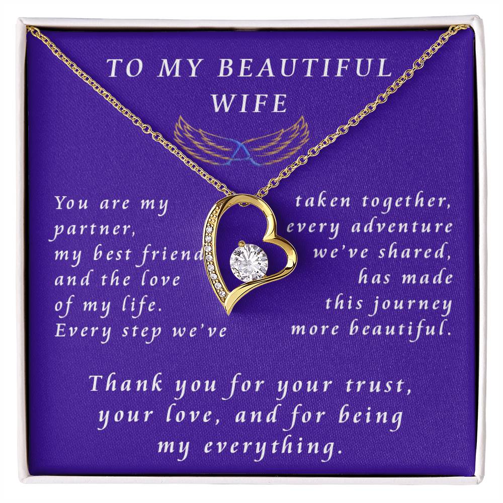 From Husband to Wife Forever Love Necklace