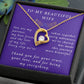From Husband to Wife Forever Love Necklace