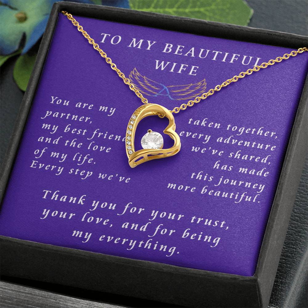 From Husband to Wife Forever Love Necklace